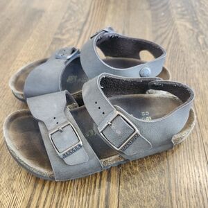 Birkenstock Kids Charcoal Sandals